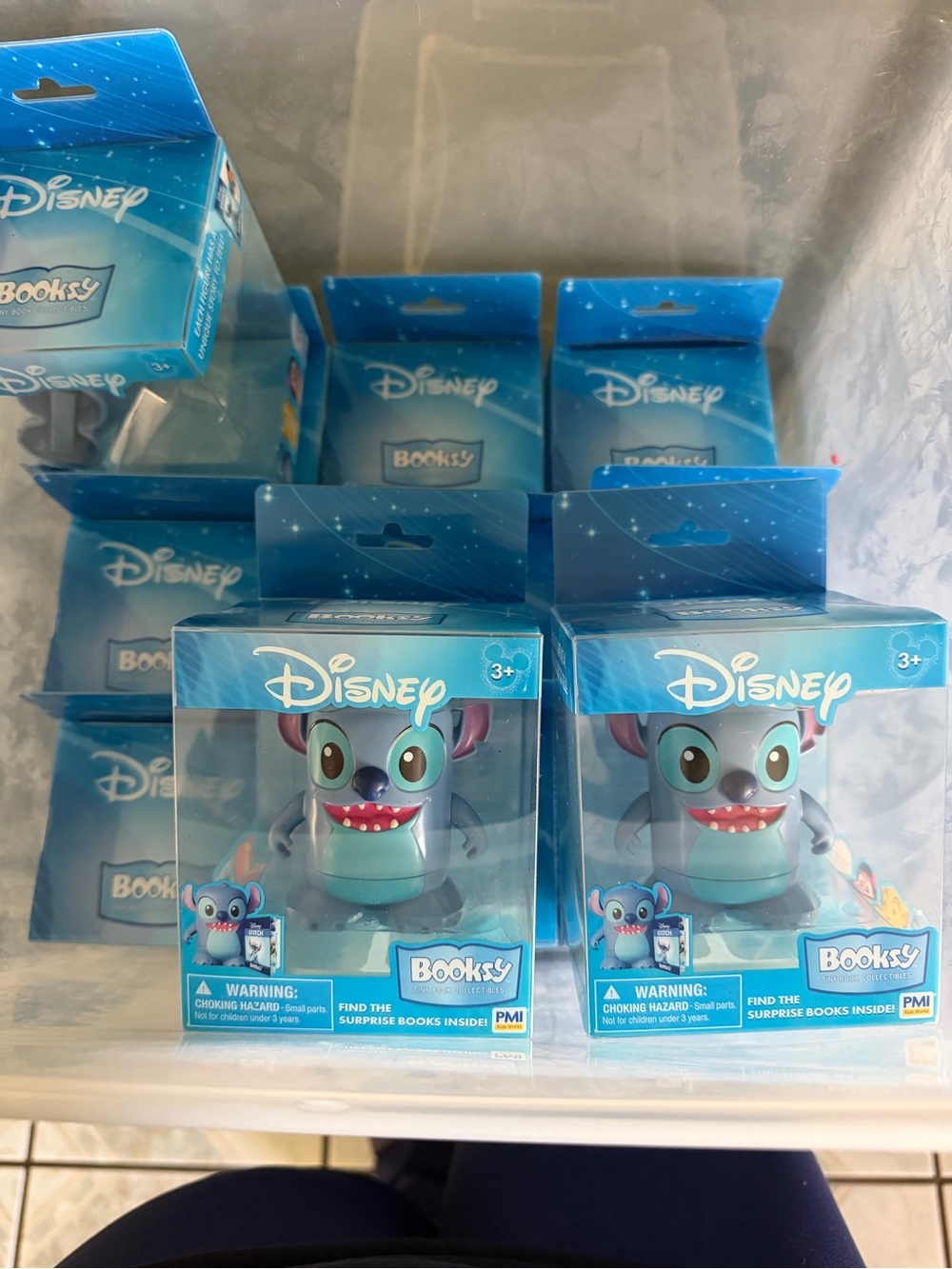Disney Blue Stitch Booksy Figure Pack